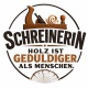 Tasse »Schreinerin – Holz ist geduldiger als Menschen«