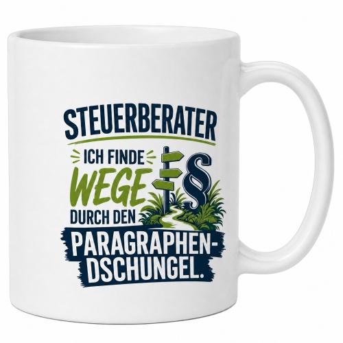 Tasse »Steuerberater – Ich finde Wege durch...