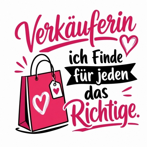 Tasse »Verkäuferin – ich finde für...