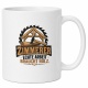 Tasse »Zimmerer – Echte Arbeit braucht Holz«