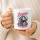 Tasse »Zimmerin – Echte Arbeit braucht Holz.«
