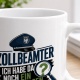 Tasse »Zollbeamter – Ich habe da noch ein paar Fragen«