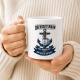 Tasse »Oberbootsmann hält Mannschaft und Kaffeetasse auf Kurs«