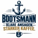 Tasse »Bootsmann – Klare Ansagen, starker Kaffee«