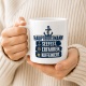 Tasse »Hauptbootsmann – Seefest, Erfahren, Koffeiniert«