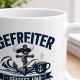 Tasse »Gefreiter – Seefest und kaffeebereit«