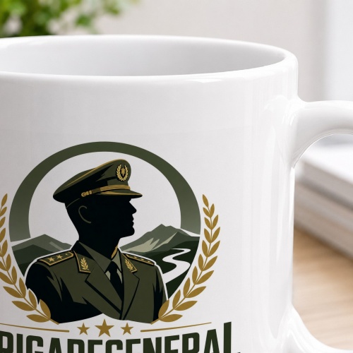 Tasse »Brigadegeneral – Führung mit Weitblick«