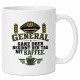 Tasse »General – Ganz oben beginnt der Tag mit Kaffee«