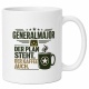 Tasse »Generalmajor – Der Plan steht, der Kaffee auch.«