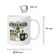 Tasse »Generalmajor – Der Plan steht, der Kaffee auch.«