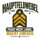 Tasse »Hauptfeldwebel – Fragt nicht lange, macht einfach.«