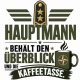 Tasse »Hauptmann behält den Überblick«