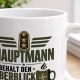 Tasse »Hauptmann behält den Überblick«