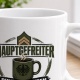 Tasse »Hauptgefreiter – Ruhe bewahren und Kaffee trinken«