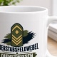 Tasse »Oberstabsfeldwebel Dienstwissen auf höchster Stufe«