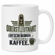 Tasse »Oberstleutnant – Entscheidungen brauchen Kaffee«