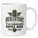 Tasse »Oberleutnant – Plan vorhanden, Kaffee auch.«