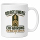 Tasse »Oberfeldwebel – Erfahrung kann man nicht befehlen«