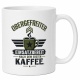Tasse »Obergefreiter – Einsatzbereit nach dem ersten Kaffee«