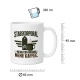 Tasse »Stabs­korporal – Mehr Erfahrung, mehr Kaffee«