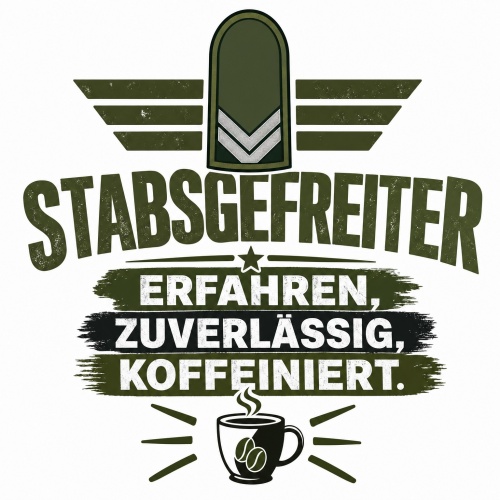 Tasse »Stabsgefreiter – Erfahren,...