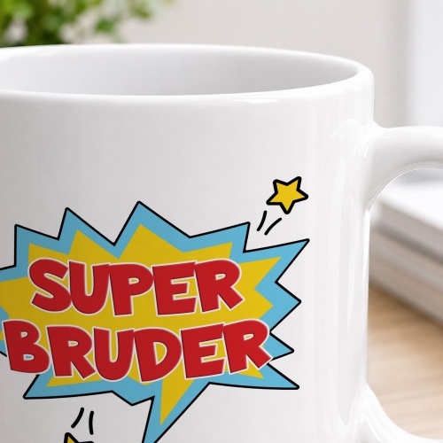 Tasse »Super Bruder«
