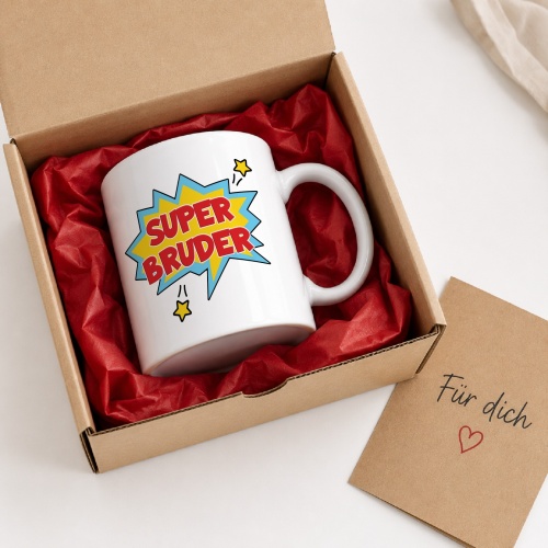 Tasse »Super Bruder«
