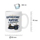 Tasse »Kapitänleutnant – Kapitän der Kaffeepause«