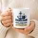 Tasse »Stabsbootsmann kennt jeden Kurs und jede Kaffeemaschine«