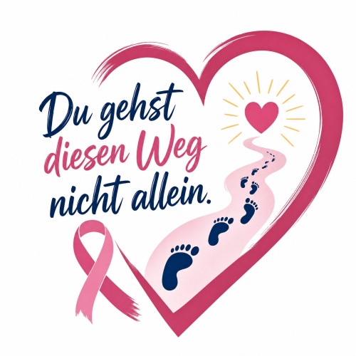 Tasse »Du gehst diesen Weg nicht allein.«