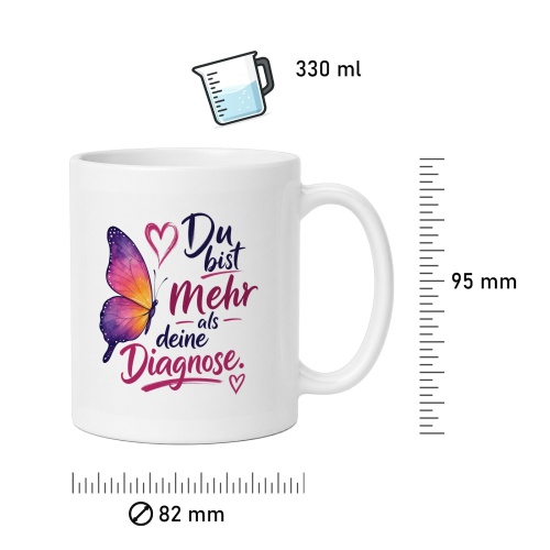 Tasse »Du bist mehr als deine Diagnose«