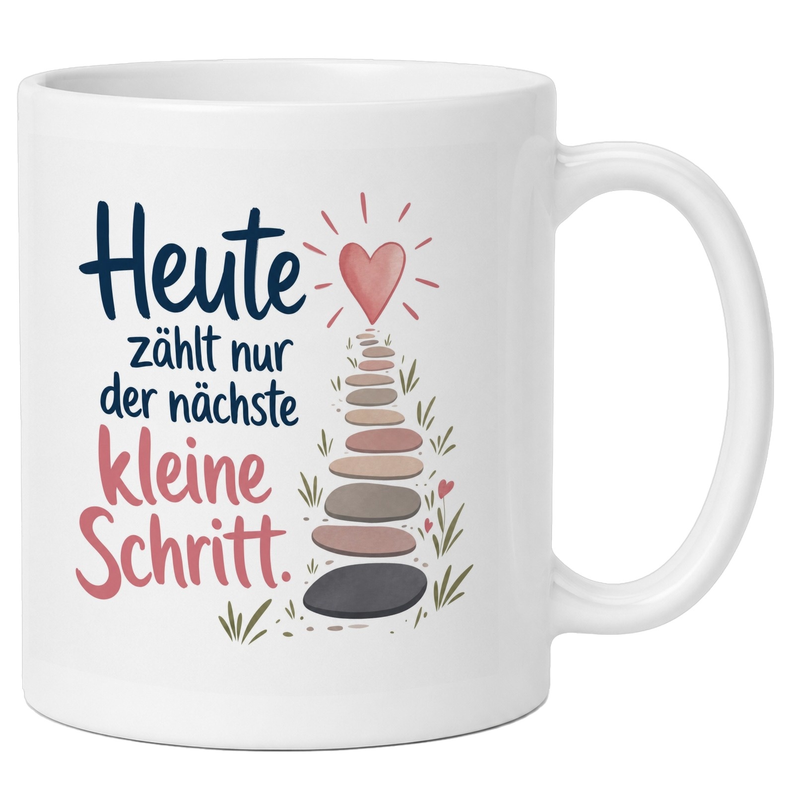 Tasse »Heute zählt nur der nächste kleine Schritt«