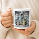 Tasse »Weihnachtspinguine«