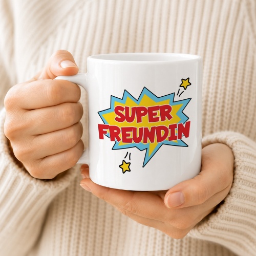 Tasse »Super Freundin«