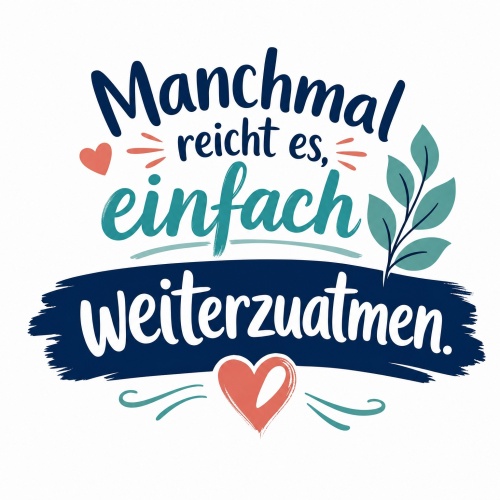 Tasse »Manchmal reicht es, einfach...