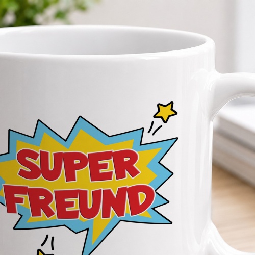 Tasse »Super Freund«