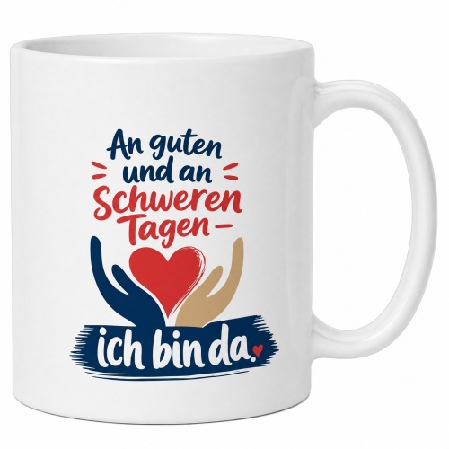 Tasse »An guten und an schweren Tagen – ich...