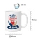 Tasse »An guten und an schweren Tagen – ich bin da«