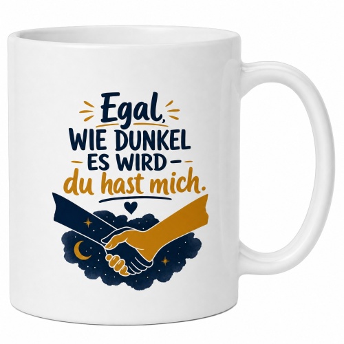 Tasse »Egal, wie dunkel es wird – du hast...
