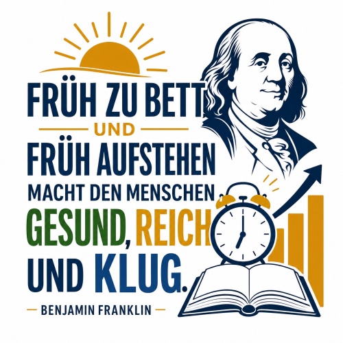 Tasse »Früh zu Bett und früh...
