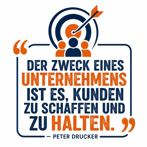 Tasse »Der Zweck eines Unternehmens«