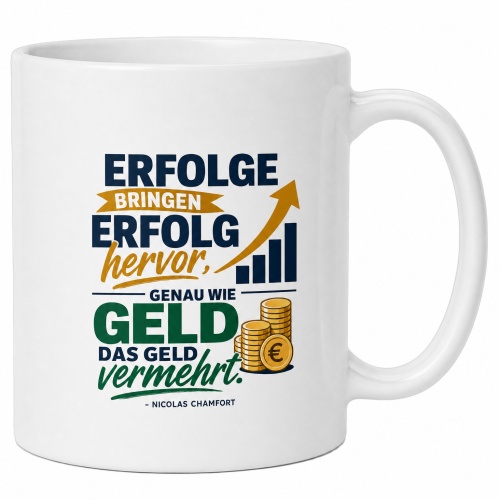 Tasse »Erfolge bringen Erfolg hervor«