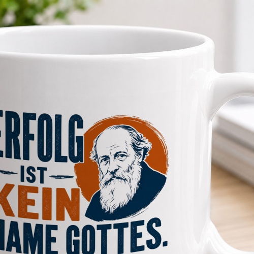 Tasse »Erfolg ist kein Name Gottes«