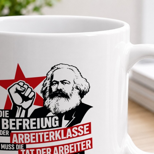 Tasse »Die Befreiung der Arbeiterklasse«
