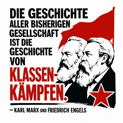 Tasse »Die Geschichte von Klassenkämpfen«