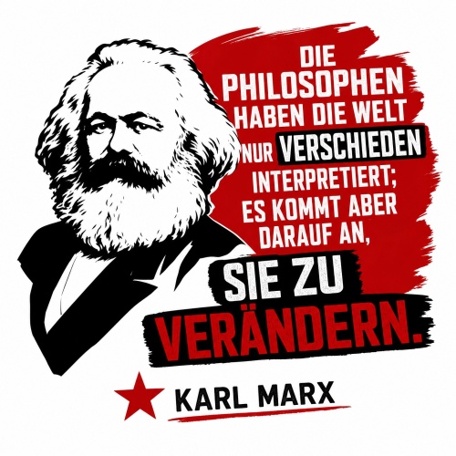Tasse »Die Philosophen haben die Welt...«