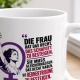 Tasse »Die Frau hat das Recht, das Schafott zu besteigen«