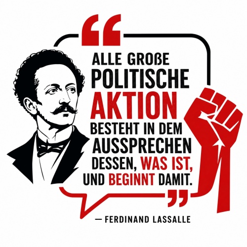 Tasse »Alle große politische Aktion«