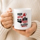Tasse »Friede den Hütten! Krieg den Palästen!«