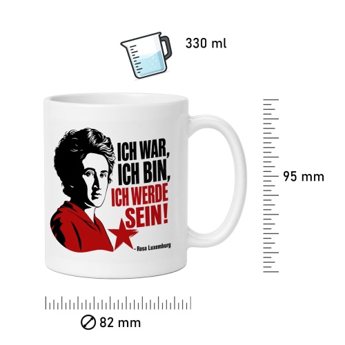 Tasse »Ich war, ich bin, ich werde sein!«